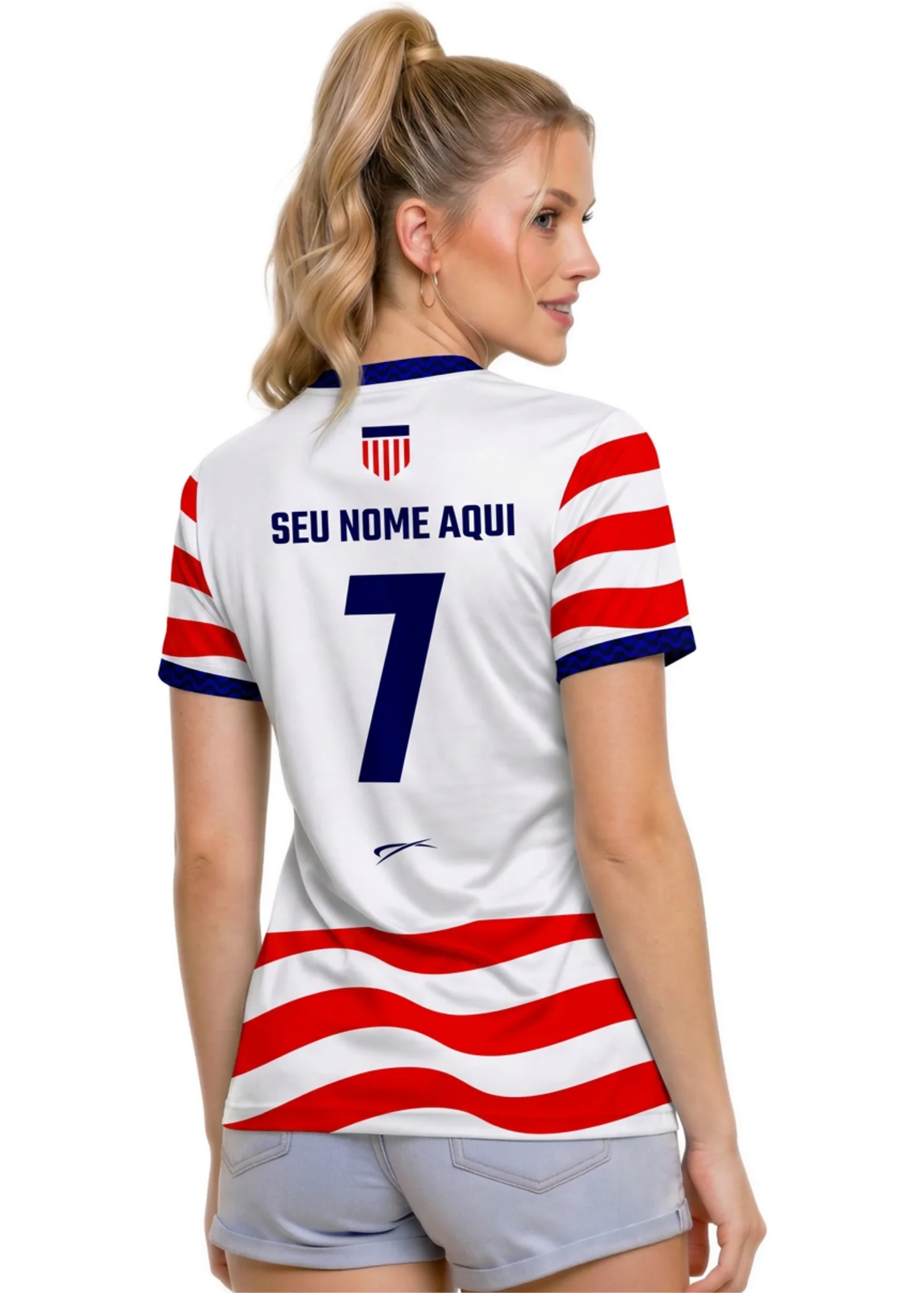 Camisa do EUA - Feminino - Branco