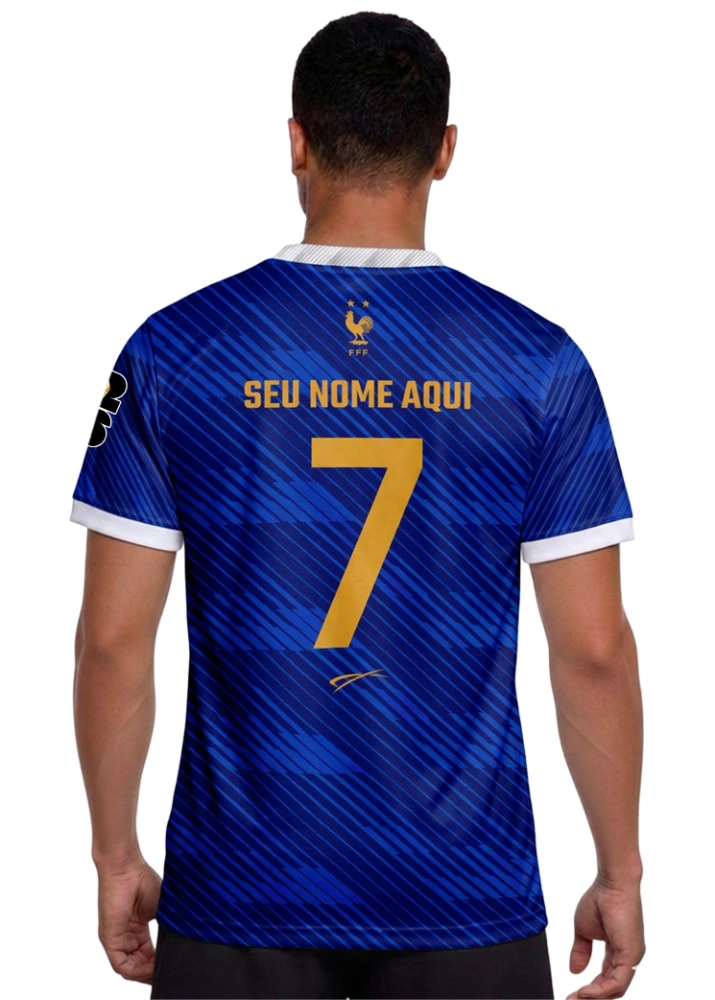 Camisa França - Azul escuro