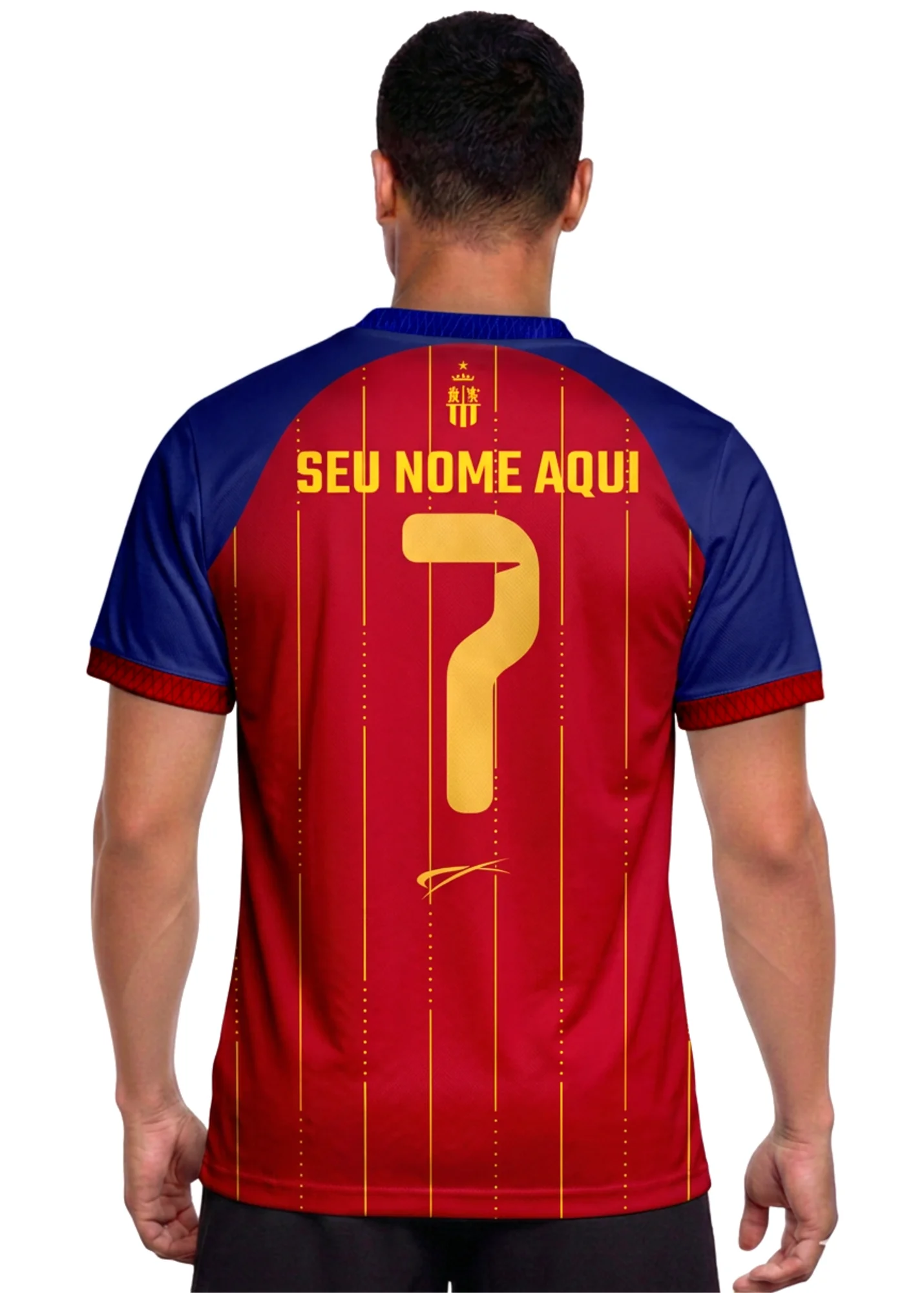 Camisa da Espanha - Masculino - Vermelho