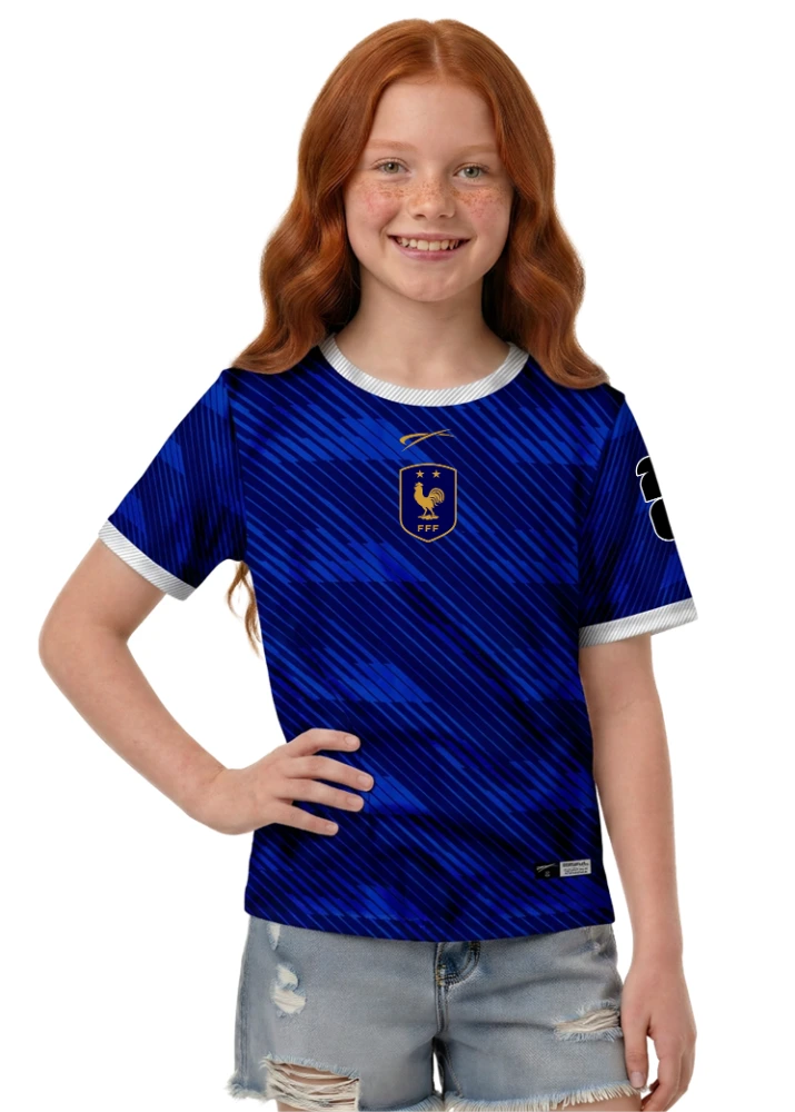 Camisa França - Azul escuro