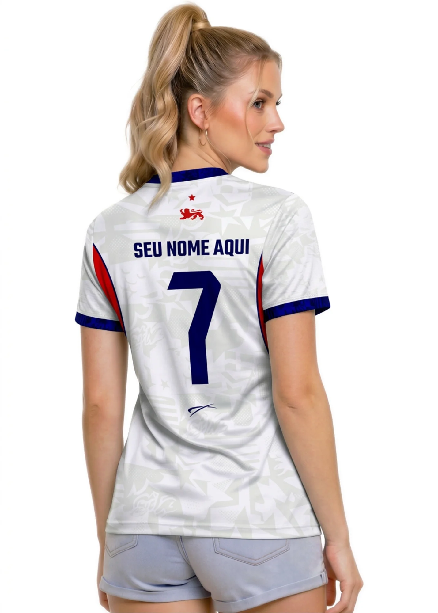 Camisa da Inglaterra - Feminino - Branco