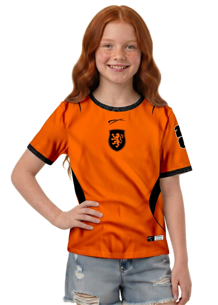 Camisa Holanda - Laranja